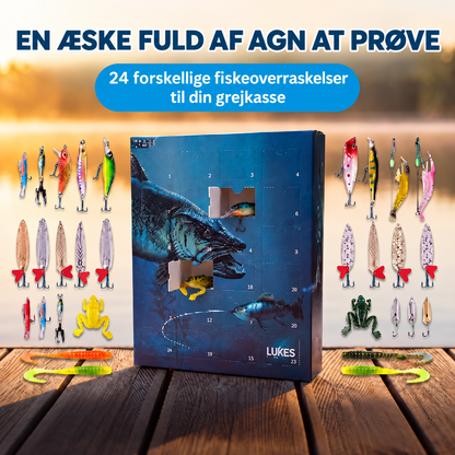 Fiskejulekalender – 24 unikke fiskegrej